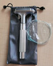 火焰戰士破窗神器車(chē)載安全錘可割安全帶逃生錘碎玻璃水下應急破窗錘逃生錘 銀色 鋁合金鎢鋼安全錘 【送收納袋+測試玻璃】 曬單實(shí)拍圖