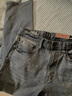 ABLE JEANS【直筒滑板褲】25秋季新款男士寬松直筒牛仔褲801658 隕石灰 32 /32 曬單實(shí)拍圖