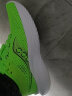 Saucony索康尼菁华14减震跑鞋轻量透气竞速跑步鞋专业运动鞋绿金40 实拍图