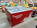 澳柯瑪（AUCMA）展示柜商用臥式雪糕柜大容量冷凍柜左右推拉玻璃門(mén)弧形全籃筐便利店冰激凌保鮮展示柜 510升丨1.8米丨平面玻璃門(mén)SD(C)-608 曬單實(shí)拍圖