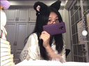 下半框眼鏡架女日系軟萌妹眼鏡金屬二次元動漫學(xué)生裝飾卡哇伊少女 黑框 半框無片 曬單實拍圖