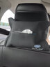 照啟工汽車車載紙巾盒袋掛式扶手箱創(chuàng)意布藝翻毛皮座椅后背車用抽紙盒袋 福特蒙迪歐金牛座?？怂垢ｎＫ固诫U者銳界銳際翼虎領(lǐng)界 黑色 曬單實拍圖