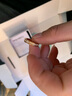 Colaivkloia情侶戒指男女對戒316L精鋼一對滿天星素圈情人節(jié)生日禮物送男女友 T1K031-滿天星（玫瑰金） 美碼5號 曬單實(shí)拍圖