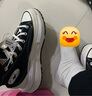 匡威（Converse）男女鞋Legacy 夾心復古厚底休閑帆布鞋高幫增高小個(gè)子情侶鞋 A00869C 黑 40 /7 曬單實(shí)拍圖