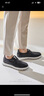 高哥男士增高鞋秋冬舒適布鞋低幫軟底休閑男鞋輕便隱形內增高鞋子 黑色5.5cm GD0223182XC 41 曬單實(shí)拍圖