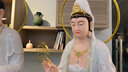 西方三圣佛像阿彌陀佛擺件站像大勢至菩薩漢白玉觀(guān)音菩薩佛像家用供奉 19寸-大勢至 曬單實(shí)拍圖