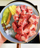 谷飼黃牛牛腩塊 牛蹄筋 半筋半肉 原切牛腩冷凍牛肉 1kg 曬單實(shí)拍圖