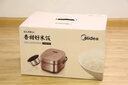 美的（Midea）電飯煲家用大容量IH立體加熱精鋼鼎釜膽多功能一鍵柴火飯快速飯不粘電飯鍋 CFB5079 5L 曬單實(shí)拍圖