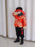 寧悠寶寶過年衣服冬裝喜慶新年唐裝男女加厚兒童拜年服寶寶男童新年裝 刺繡金龍上衣 110 曬單實拍圖