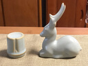 寧不凡   汝窯茶寵茶筆架 蓋置 功夫茶具配件 蓋置小鹿一起拍 曬單實(shí)拍圖
