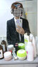 花花公子西服男休閑西裝男士西服套裝外套伴郎新郎商務(wù)休閑正裝衣服三件套 一扣藍(lán)色西服+西褲+馬甲+襯衫 XL 曬單實(shí)拍圖
