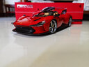 比美高 1:18 法拉利Laferrari 拉法 車(chē)模合金汽車(chē)模型跑車(chē)模型 收藏送禮 法拉利SP3 金屬紅 精細禮盒版 曬單實(shí)拍圖