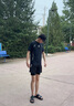 匹克泳褲男士泳衣套裝假兩件防尷尬短袖度假溫泉游泳裝備X3L 曬單實(shí)拍圖