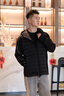 高梵黑金鵝絨服小黑金4.0蓄熱2024年新款男士秋冬輕薄短款羽絨服 黑色 2XL 曬單實(shí)拍圖