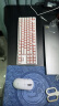 黑峡谷（Hyeku）X3 87键有线/无线双模机械键盘游戏办公PBT键帽凯华BOX新轴附卡扣腕托 桃桃气泡水 流沙金轴 实拍图