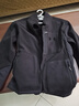 HELLY HANSEN, H/H海麗漢森h(huán)h24冬針梭拼接保暖抗靜電立領抓絨外套 深灰色 L 曬單實拍圖