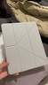 酷盟ipad1 air7保護套2025款iPad11保護殼第十代pro11/13英寸平板殼自帶筆槽防彎防摔超薄 【冷山灰】贈鋼化膜|Y型折疊-橫豎支撐 iPad air7/6【13英寸】 2025款 曬單實(shí)拍圖