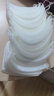 玥樺 5副衣服墊肩 DIY服裝輔料夏秋冬款西裝T恤襯衫襯衣海綿薄墊肩肩墊 【5副】夏季優(yōu)質(zhì)海綿墊肩 白色 曬單實(shí)拍圖
