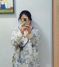 邦帛世月子服春夏秋季哺乳睡衣產(chǎn)前產(chǎn)后懷孕期家居服透氣舒適套裝 國風(fēng)水墨畫 XL（建議130-150斤） 曬單實拍圖