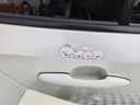 ps前后保險杠長(cháng)條汽車(chē)貼紙可愛(ài)動(dòng)物車(chē)貼劃痕遮擋遮蓋車(chē)身車(chē)門(mén)個(gè)性貼 狗狗小號一對 曬單實(shí)拍圖