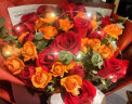 幽客玉品母亲节鲜花速递红玫瑰花束表白送女友老婆生日礼物全国同城配送 19朵红玫瑰花束 实拍图