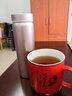 LEASY保溫杯女HarrisTweed水杯辦公茶杯子學生便攜禮物品輕奢禮盒裝 優(yōu)雅霧粉 曬單實拍圖