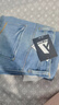 ABLE JEANS【立體修身褲】男士顯瘦長(zhǎng)褲復(fù)古牛仔褲瘦腿褲男 【冰爽】水洗淺靛藍(lán) 30 /32 曬單實(shí)拍圖