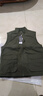 羅蒙（ROMON）春秋季新款速干男士馬甲大碼多口袋馬夾背心外套戶(hù)外工裝坎肩上衣 2386軍綠色(加絨雙面穿) 2XL 建議(150-170斤) 曬單實(shí)拍圖