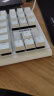 CHERRY樱桃 MX1.1机械键盘 G80-3910游戏键盘 悬浮式无钢结构 87键有线键盘 电脑键盘 白色 茶轴 实拍图