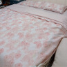 水星家纺床上四件套纯棉100%纯棉床单田园花卉风四件套加大双人被套枕套1.8米床 玫瑰 实拍图