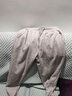 霏斯詩(shī)町運動(dòng)褲女裝加絨加厚2022年春秋季款女士衛褲跑步健身顯瘦長(cháng)褲休閑褲子針織棉哈倫褲束腳女褲 灰色【加絨】 XL碼（建議115-130斤） 曬單實(shí)拍圖