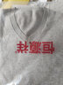 恒源祥鄂爾多產(chǎn)100純純羊毛絨衫男薄款V領(lǐng)大碼毛衣秋冬雞心領(lǐng)羊毛打底衫 駝色 170/L 曬單實(shí)拍圖