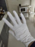 英科医疗（INTCO）一次性手套丁晴手套牙科实验室厨房家务防护劳保白色丁腈手套中码 实拍图