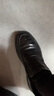 百麗輕便一腳蹬休閑皮鞋男款舒適牛皮商務(wù)短靴8MP02DD4 黑單里（套腳款） 38 (240mm) 曬單實拍圖