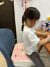 朵精靈寶寶兒童增高墊座椅餐椅加厚加高坐墊小學(xué)生吃飯夏季椅子凳子椅墊 【冰絲款】草莓小兔（5cm厚度） 39*39cm 曬單實拍圖