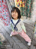 泡泡橙親子裝全家裝休閑套裝短袖T恤夏季條紋一家三四口母女父子全家福 海軍風(fēng)(上衣+褲子) 爸爸3XL碼/建議185斤左右 曬單實(shí)拍圖