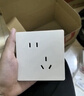 德力西（DELIXI） 開(kāi)關(guān)插座面板CD821無(wú)框大板電話插座電腦插座墻壁電源插座面板 穿線孔面板 曬單實(shí)拍圖
