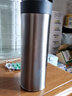 膳魔師（THERMOS）不銹鋼高真空可拆卸保溫保冷杯可刻字直身杯TCMA 鋼色SBK 550ml 曬單實拍圖