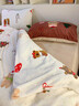 蘇萱卡通圣誕小熊牛奶絨床上四件套2025新款冬季珊瑚絨被套床單三件套 圣誕小熊 1.8m床單款四件套-被套200x230cm 曬單實(shí)拍圖