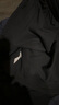 李寧（LI-NING）運(yùn)動(dòng)褲子男春秋季衛(wèi)褲收口寬松休閑長(zhǎng)褲簡(jiǎn)約百搭健身訓(xùn)練褲子 經(jīng)典黑-束口/拉鏈口袋 M 曬單實(shí)拍圖