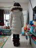 蔻伊婭反季羽絨服女新品中長款2025年秋冬季新款加厚白鴨絨時尚氣質外套 豆綠色(搭配貉子真毛領) S (160) 建議120斤以下 曬單實拍圖