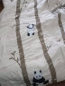 洁丽雅（Grace）全棉被套单件纯棉新疆棉被罩学生宿舍单人床被单子 熊猫160*210cm 实拍图