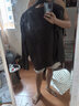 后探（HouTan） 純色衛(wèi)衣男寬松男士潮牌男生圓領(lǐng)打底衫胖子大碼秋冬季加絨上衣 深灰色 2XL(160-180斤） 曬單實(shí)拍圖