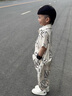 G.DUCKKIDS男童夏季襯衫套裝2025新款痞帥洋氣兒童夏天短袖長褲寶寶夏裝衣服 白色 110 建議3-4歲 (110 建議3-4歲 ) 曬單實拍圖