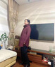 新款胖媽媽輕薄棉服外套中老年人棉衣奶奶加肥加大碼秋冬冬裝棉襖 酒紅色 3XL【適合145-160斤穿】 曬單實(shí)拍圖