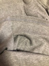 朵彩情侶全棉保暖內衣套裝圓領(lǐng)純棉秋衣秋褲男女薄款打底純棉毛衫 409 麻灰男 2XL 曬單實(shí)拍圖
