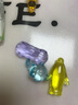 千寶萊兒童亞克力水晶串珠寶石玩具海盜游戲尋寶藏塑料鉆石寶箱小孩禮物 帶鎖鐵房子存錢(qián)罐+250克寶石 曬單實(shí)拍圖