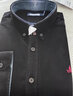 Navigare意大利小帆船燈芯絨襯衫男士秋冬百搭純棉長(cháng)袖襯衣高檔品牌上衣 黑 XL /41 曬單實(shí)拍圖
