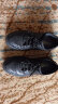 金利来（goldlion）男鞋男士冲孔凉鞋透气舒适耐磨休闲皮鞋G506230114AAD黑色40码 实拍图