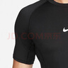 耐克（NIKE）  DRI-FIT 男子緊身短袖T恤訓練上衣 PRO FB7933-010 XL 曬單實(shí)拍圖